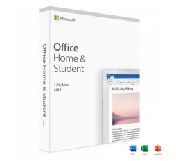 Slika izdelka: MICROSOFT Office Home & Student 2019 FPP (79G-05033) za Win10/macOS