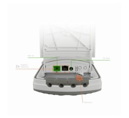 Slika izdelka: Mikrotik dostopna točka WiFi6 wAP AX LTE7 kit zunanja wAPGR-5HaxD2HaxD&R11e-L