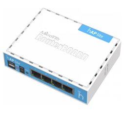 Slika izdelka: MIKROTIK hAP lite classic RB941-2nD 2.4ghz 4-port brezžična dostopna točka