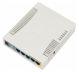 Slika izdelka: MIKROTIK RB951Ui-2HnD PoE 5-port brezžična dostopna točka