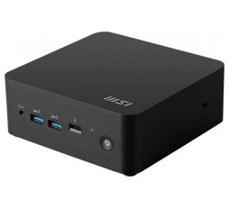 Slika izdelka: Mini namizni računalnik MSI Cubi NUC 1MG-238BEU barebone Core 5 / Wi-Fi 6E + BT / 2x2.5Gbps (črn)