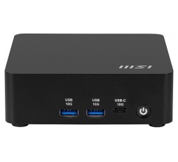 Slika izdelka: Mini namizni računalnik MSI Cubi NUC AI 1UMG-073BEU barebone Core Ultra 7 / Wi-Fi 6E + BT / 2x2.5Gbps (črn)