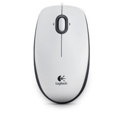 Slika izdelka: Miška Logitech OEM B100 Optical mouse, bela, USB