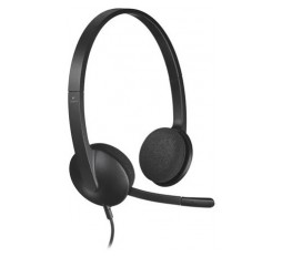 Slika izdelka: Naglavne  slušalke z mikrofonom Logitech  H340 (USB)