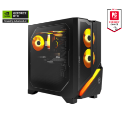 Slika izdelka: Namizni računalnik MSI MPG Infinite X3 Z3 9NVPR7 R7 / 32GB / 1TB SSD / GeForce RTX 5070 / Windows 11 Home / črn