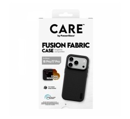 Slika izdelka: PANZERGLASS CARE FUSIONFABRIC MAGSAFE CASE IPHONE 18 PRO/17 PRO BLACK