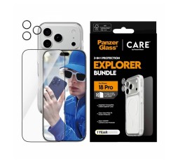 Slika izdelka: PANZERGLASS CARE IPHONE 18 PRO BUNDLE 3V1