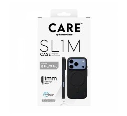 Slika izdelka: PANZERGLASS CARE SL1M MAGSAFE CASE IPHONE 18 PRO/17 PRO BLACK