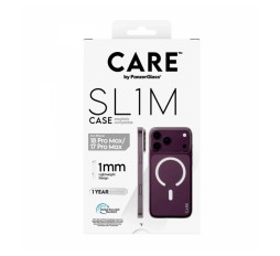 Slika izdelka: PANZERGLASS CARE SL1M MAGSAFE CASE IPHONE 18 PRO MAX/17 PRO MAX TRANSPARENT