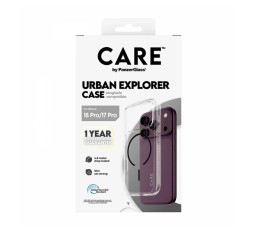 Slika izdelka: PANZERGLASS CARE URBAN MAG IPHONE 18 PRO/17 PRO TRANSPARENT