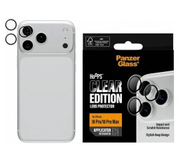 Slika izdelka: PANZERGLASS HOOPS IPHONE 18 PRO/17 PRO MAX TRANSPARENT