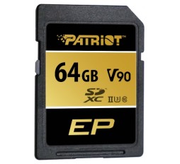 Slika izdelka: Patriot 64GB SDXC UHS-II Class10 SD kartica, 300/260 MB/s 