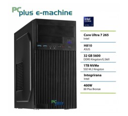 Slika izdelka: PCPLUS e-machine Ultra 7 265 32GB 1TB SSD namizni računalnik