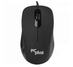 Slika izdelka: PCplus M10L USB laserska črna miška