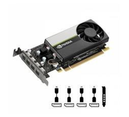 Slika izdelka: PNY NVIDIA T1000 4GB DDR6 (VCNT1000-PB) profesionalna grafična kartica
