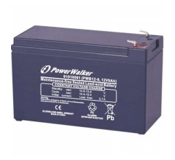 Slika izdelka: POWERWALKER PWB12-9 UPS 12V 9Ah nadomestna baterija