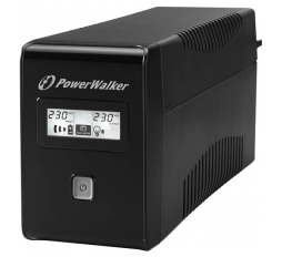 Slika izdelka: POWERWALKER VI 850 LCD Line Interactive 850VA 480W UPS brezprekinitveno napajanje