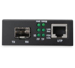 Slika izdelka: Digitus pretvornik FO-UTP 10/100/1000 SFP prazen DN-82130