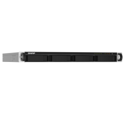 Slika izdelka: QNAP NAS strežnik 1U rack za 4 diske, 2GB ram, 2x 10Gb SFP+ mreža