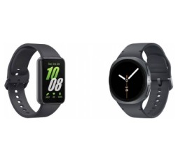 Slika izdelka: SAMSUNG GALAXY WATCH8 44MM BT DARK GRAY+Fit3 GRAY