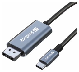 Slika izdelka: Sandberg USB-C na DisplayPort video povezovalni kabel 2m