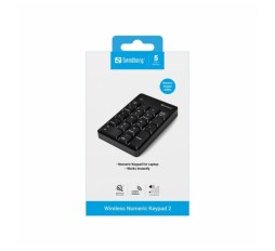 Slika izdelka: Sandberg Wireless Numeric Keypad 2 brezžična številčna tipkovnica
