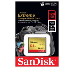 Slika izdelka: SanDisk 128GB Compact Flash Extreme UDMA7