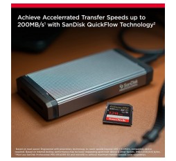 Slika izdelka: SanDisk Extreme PRO 128GB SDXC spominska kartica 200MB/s & 90MB/s Branje/Pisanje UHS-I, Class 10, U3, V30
