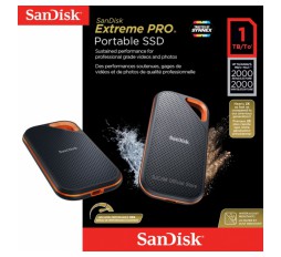 Slika izdelka: SanDisk Extreme PRO 1TB Portable SSD - Read/Write Speeds up to 2000MB/s, USB 3.2 Gen 2x2, 