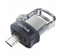 Slika izdelka: SANDISK Ultra Dual Drive m3.0 32GB mUSB/USB-A (SDDD3-032G-G46) USB ključek