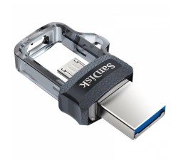 Slika izdelka: SANDISK Ultra Dual Drive m3.0 32GB mUSB/USB-A (SDDD3-032G-G46) USB ključek