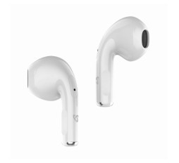 Slika izdelka: SBOX slušalke bele bluetooth z mikrofonom EB-TWS18