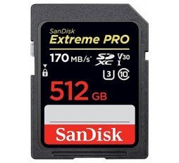 Slika izdelka: SDXC SANDISK 512GB EXTREME PRO, 170