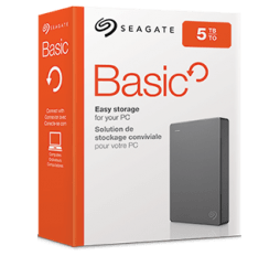 Slika izdelka: Seagate zunanji disk 2,5" 1TB Basic Portable USB 3.0