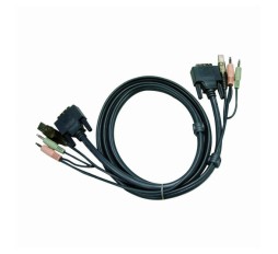Slika izdelka: ATEN set kablov 2L-7D02U DVI/USB/AVDIO 2m