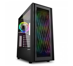 Slika izdelka: SHARKOON RGB WAVE midiATX okno gaming črno ohišje