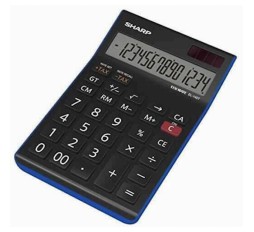 Slika izdelka: SHARP kalkulator, EL145TBL, 14M, namizni