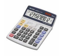 Slika izdelka: SHARP kalkulator EL2125C, 12M, namizni