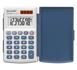 Slika izdelka: SHARP kalkulator EL243S, 8M, žepni