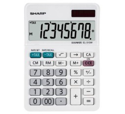 Slika izdelka: SHARP kalkulator EL310W, 8M, namizni