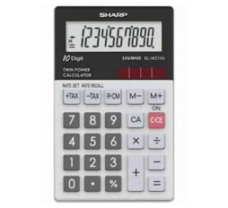 Slika izdelka: SHARP kalkulator ELW211GGY, 10M, žepni