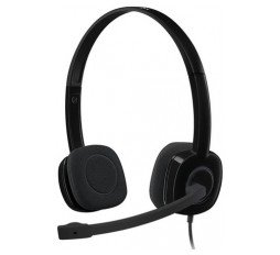 Slika izdelka: Slušalke Logitech H151, črne, stereo