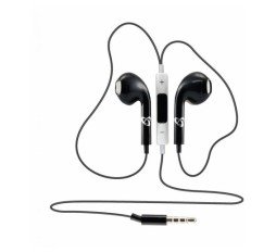 Slika izdelka: SBOX slušalke + mikrofon črne iEP-204B