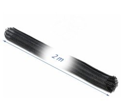 Slika izdelka: Delock spenjalna cev tekstilna 19mm 2m črna 18855