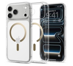 Slika izdelka: SPIGEN HYBRID MAG IPHONE 18 PRO/17 PRO CLEAR/GOLD