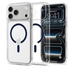 Slika izdelka: SPIGEN HYBRID MAG IPHONE 18 PRO/17 PRO CLEAR/BLUE