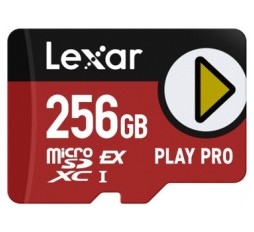Slika izdelka: Spominska kartica Lexar PLAY PRO, Micro SDXC Express 7.1, 256GB, 900MB/s, V30
