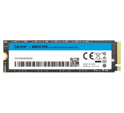 Slika izdelka: SSD 2TB M.2 80mm PCI-e 3.0 x4 NVMe, 3D TLC, Lexar NM610 PRO (LNM610P002T-RNNNG)