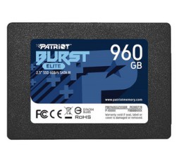 Slika izdelka: SSD 960GB 2.5'' SATA3 7mm, Patriot Burst PBE960GS25SSDR