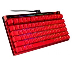 Slika izdelka: Tipkovnica ASUS ROG Falchion Ace 75HE, ROG HFX V2 Mag Analog, RGB, lava red, US